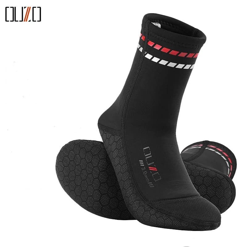 3MM 5MM Neoprene Socks and Boots for Diving, Unisex Beach Anti-slip Water Shoes, Snorkeling and Surf Footwear