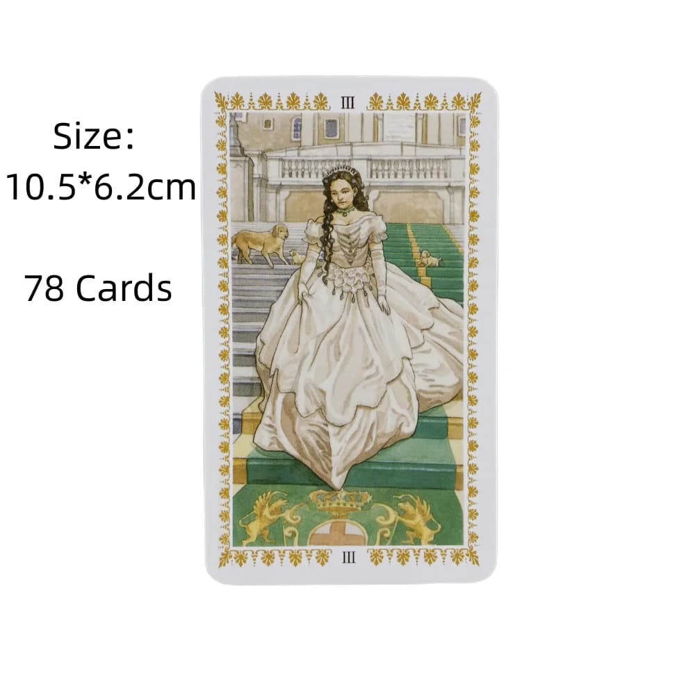 Tarocchi romantici Mazzo di 78 carte Tarocchi inglesi Guida Destino Divinazione Oracolo Festa in famiglia Gioco da tavolo Carte da gioco