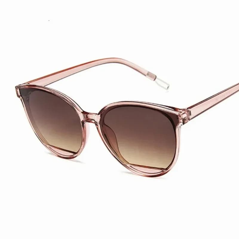 Nuovi Occhiali da Sole alla Moda per Donne, Montatura in Metallo Vintage, Lenti a Specchio Classiche, Protezione UV400