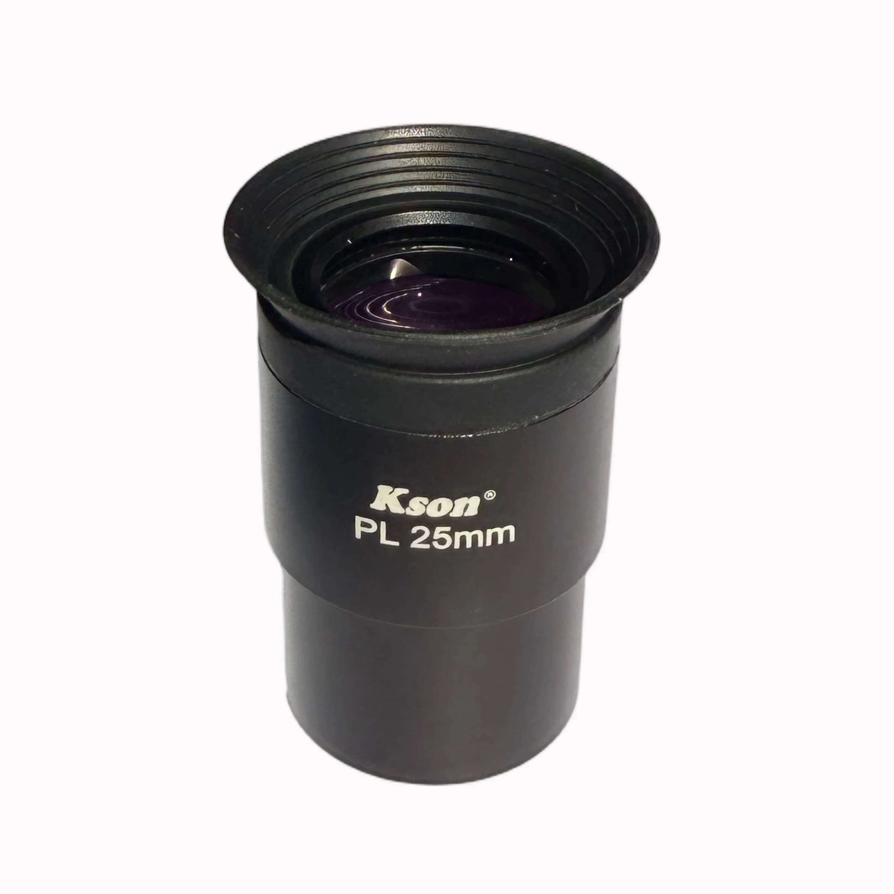Oculare per telescopio Kson 1.25" Plossl multistrato da 25 mm, campo visivo di 48 gradi, alta definizione per telescopio astronomico