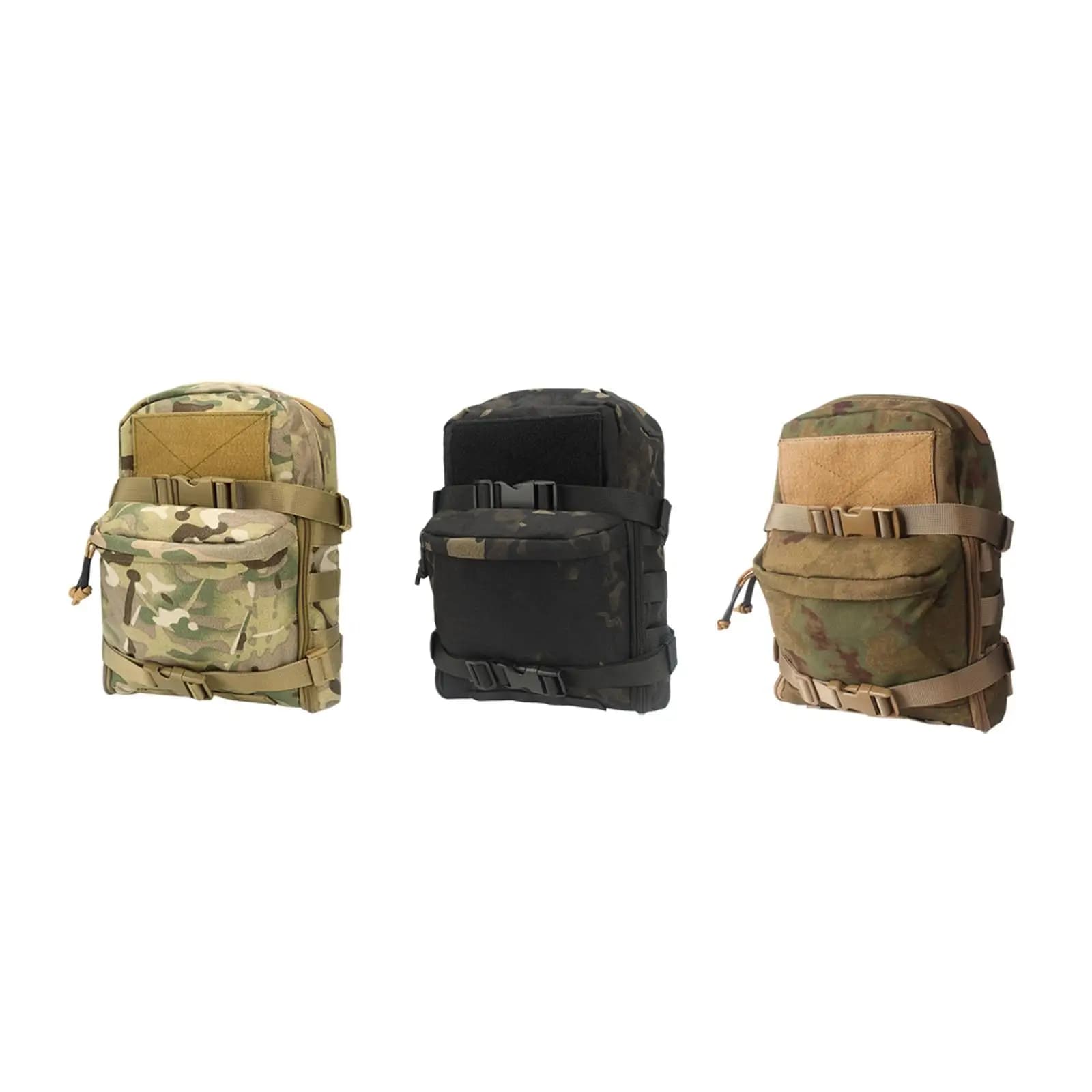 Outdoor vest water pack for cycling 23x11x31 cm with multiple Oxford fabric pockets