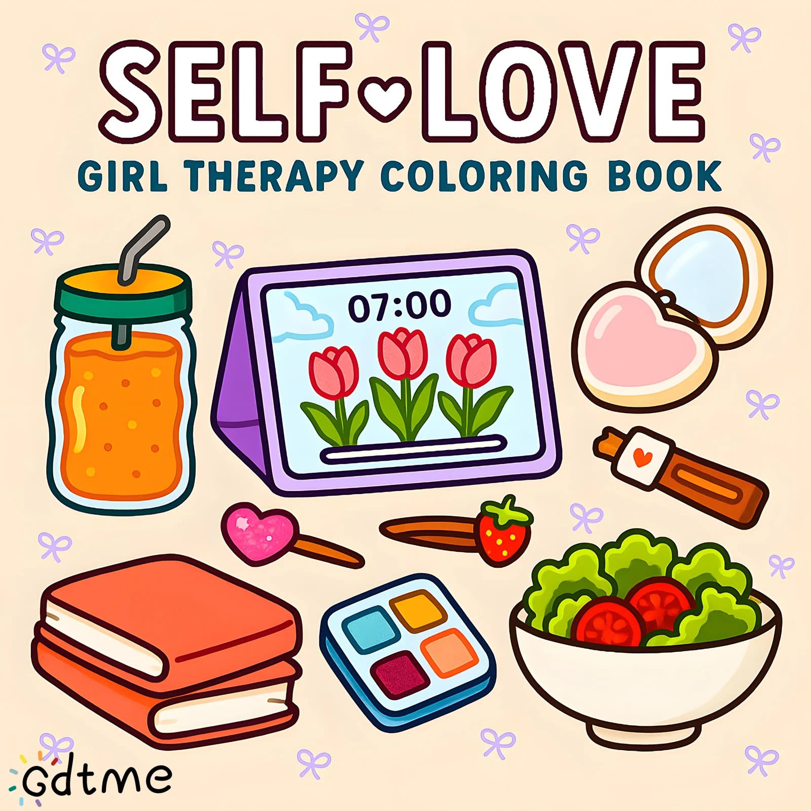 Self Love Healing Coloring Book Easy Fill Patterns Relaxation Creative Leisure Art Hand Drawing Book Ideal Holiday Birthday Gift