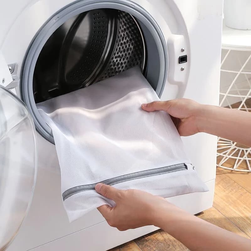 Sacchetto per bucato a rete fine ispessita, protezione per lavatrice, sacchetto per lavaggio biancheria intima, anti-deformazione, sacchetti a rete per la cura dei capi