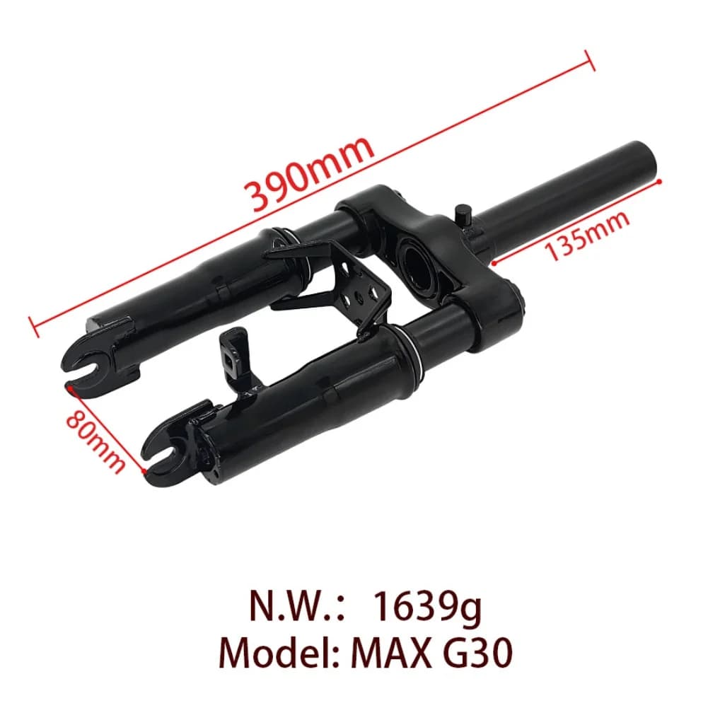 Kit sospensione anteriore per scooter elettrico - Gruppo ammortizzatore forcella anteriore per -Ninebot Max G30/G30LP Parte ammortizzatore anteriore