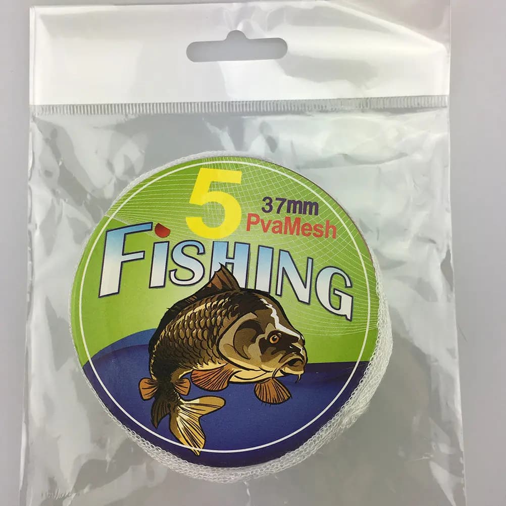 Rete da Pesca Solubile in PVA da 5M per Esche, Pellet, Boilies, Larve, Rete per Feeder, Protezione Ambientale, 25mm 37mm