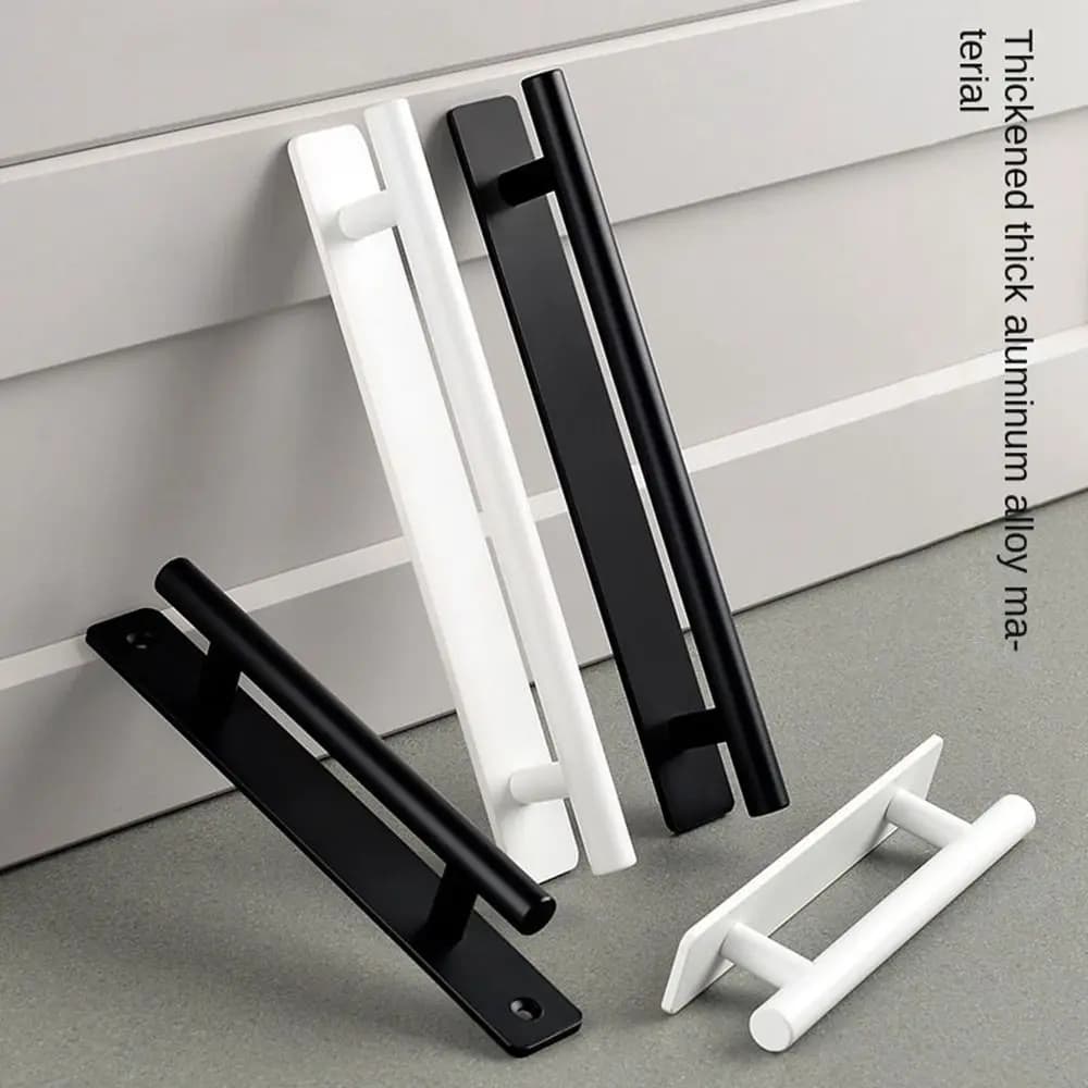 New Aluminium Alloy Door Handle Self-Adhesive Punch-free Sliding Door Knob Multifunctional Hardware Door Handlebar Door