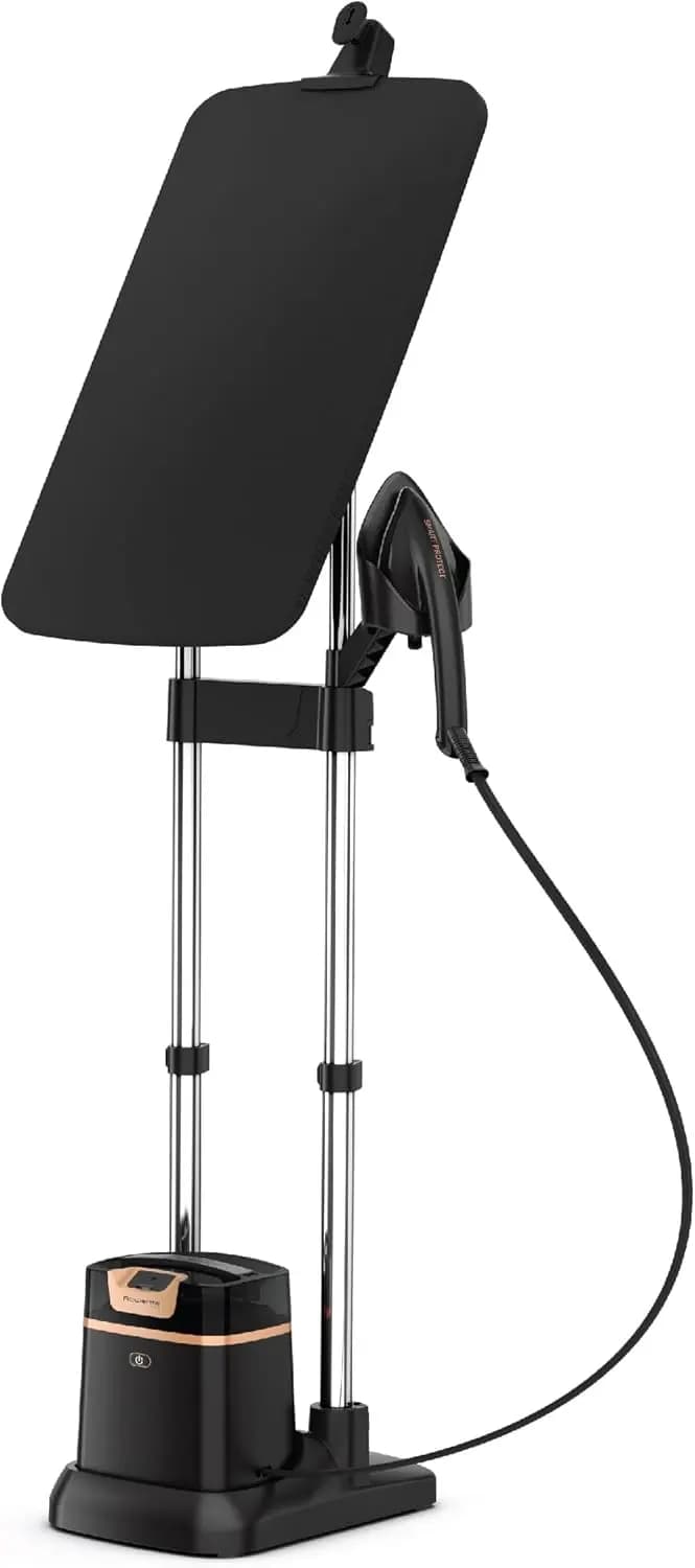 Clothes Steamer with Ironing Board, 65 Inches, 45-Second Heat-Up, 1 Liter Tank, 1500W Portable Fabric Steamer, Adjustable Garment Steamer