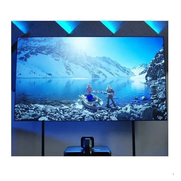 Schermo di Proiezione UST ALR da 120 Pollici con Reiezione della Luce Ambientale, 4K PET Crystal per Proiettore a Tiro Ultra Corto, Formato 16:9