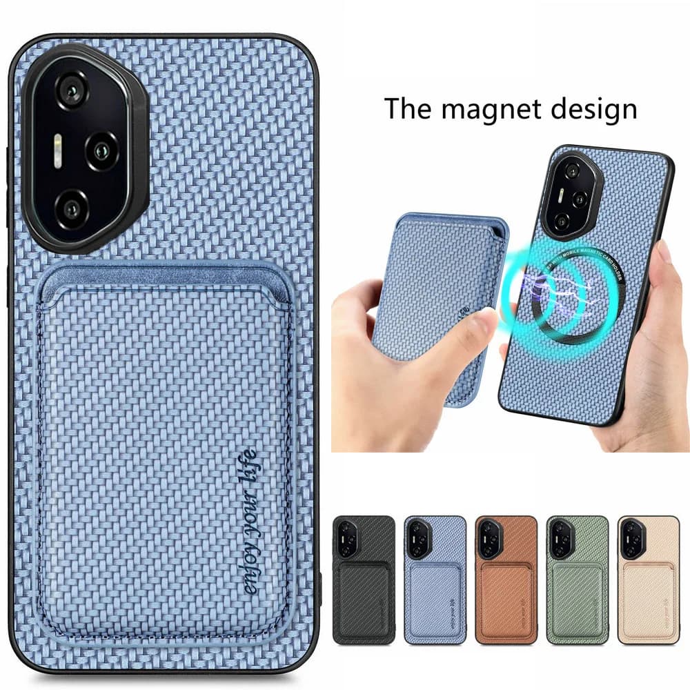 Custodia in pelle staccabile magnetica 2 IN 1 Honor 400 Pro per Honor 200 Pro 5G Cover per carta Fonda Honor200 Smart Honor400 Lite Coque