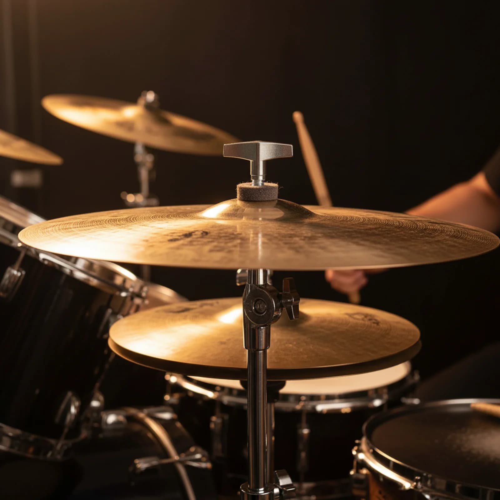 Vite a farfalla in lega di zinco per supporto per piatti e pedali per batteria, accessori per strumenti musicali