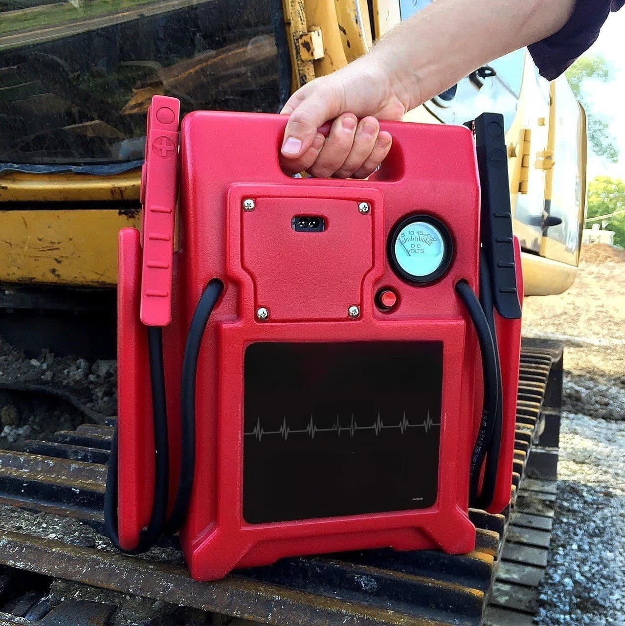 Avviatore di Emergenza Portatile 12V 24V 3400A di Picco per Auto, Camion, SUV, Furgoni