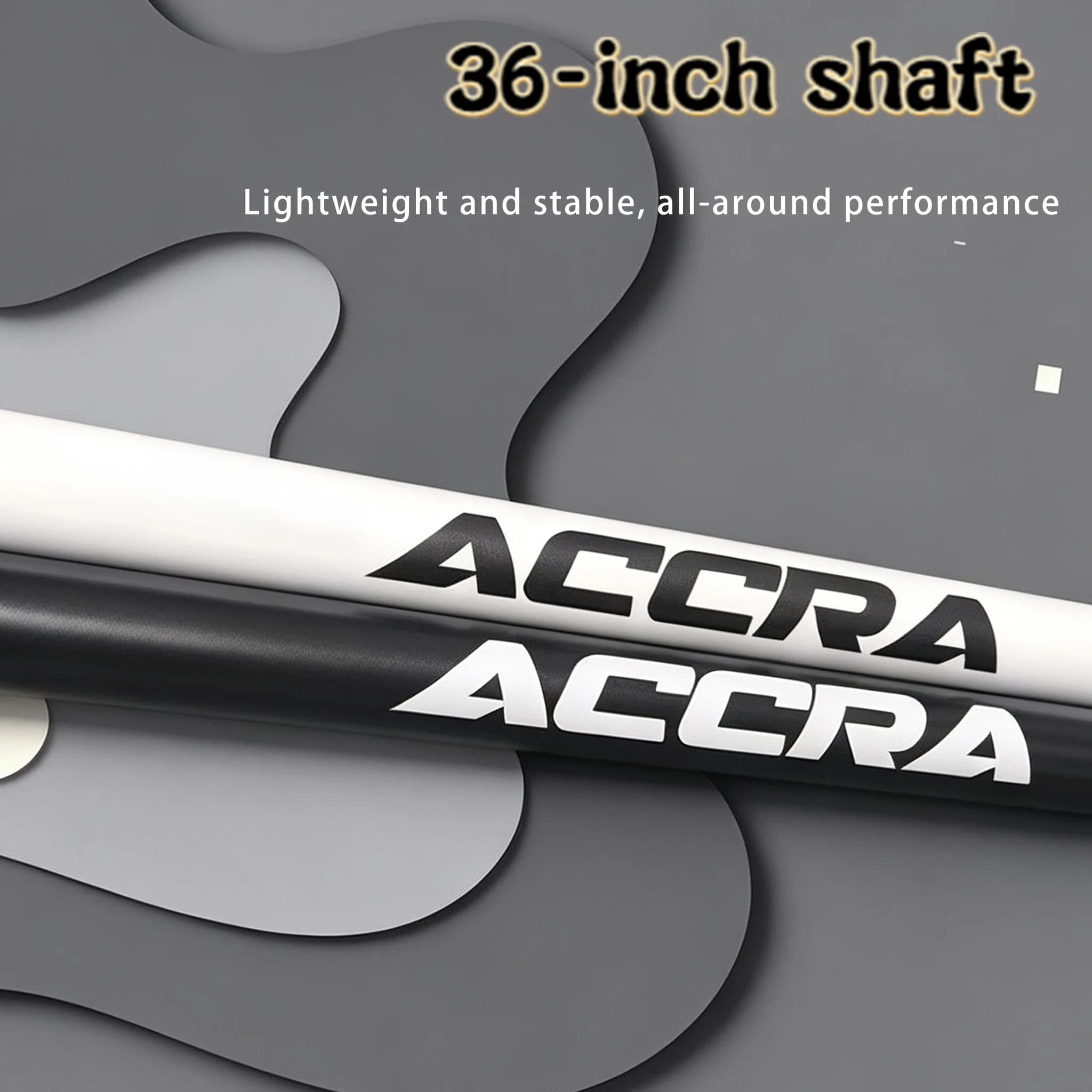 New Black and White Graphite Carbon Golf Driver Shaft, 36inch Professional Specification 0.370 Tip Interface, Reinforced Anti-Twist Structure, Smooth Swing, Stable Ball Contact, and Clear Feedback, Replacement Shaft fo