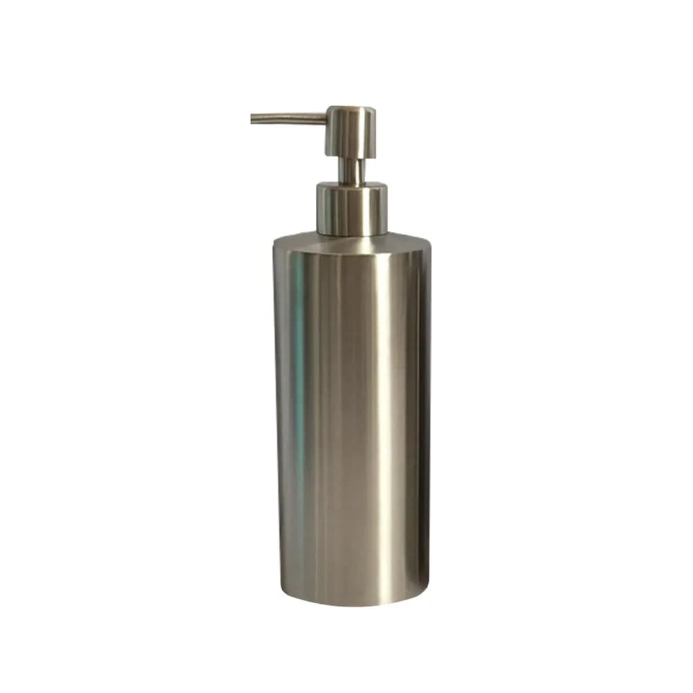 Dispenser di Sapone in Acciaio Inossidabile 250ml per Bagno e Cucina con Superficie Liscia e Pompa di Ricarica Facile da Usare