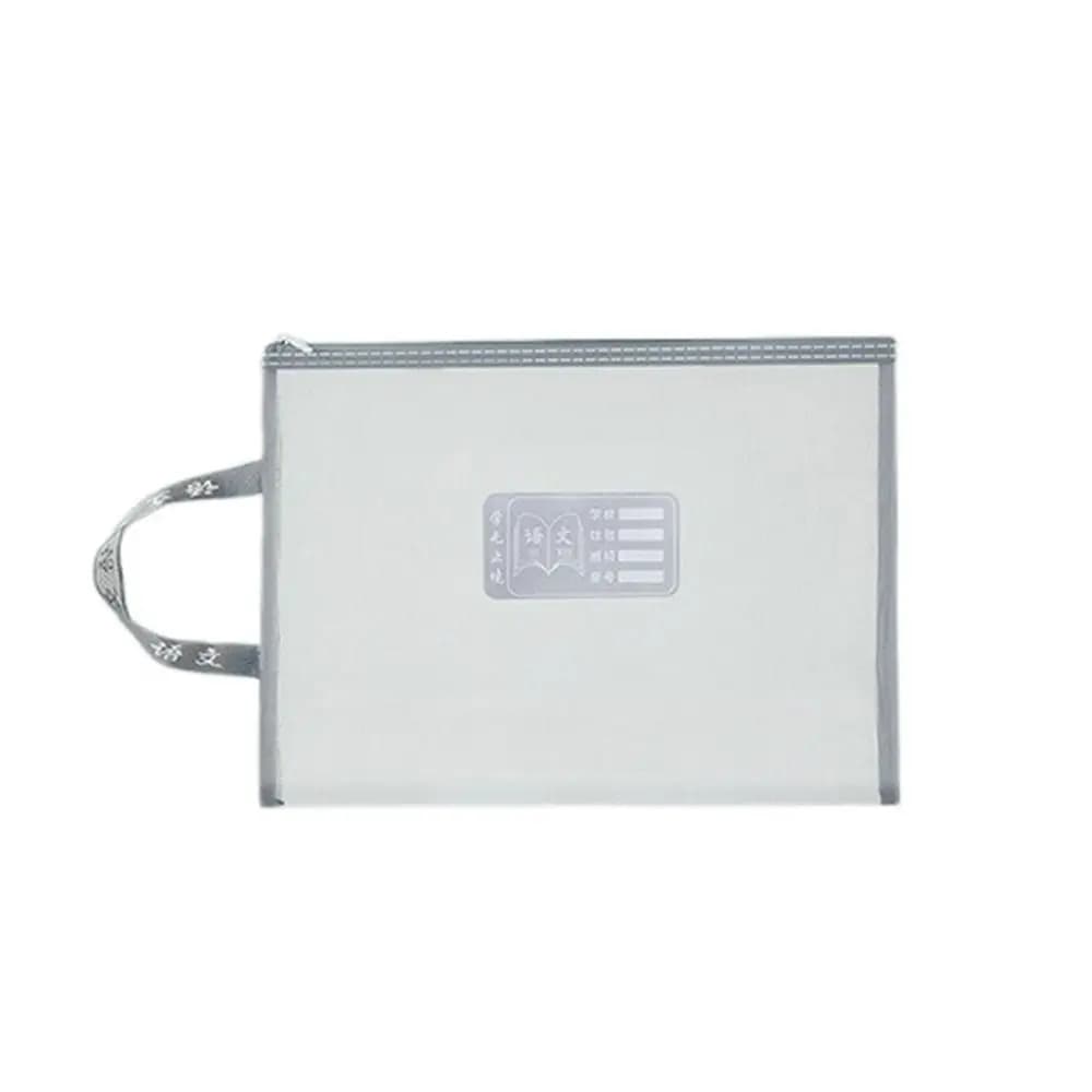 Astuccio Organizer per Scuola e Ufficio, Borsa Portadocumenti con Tasche per Fogli, Borsa Porta Documenti A4 con Cerniera