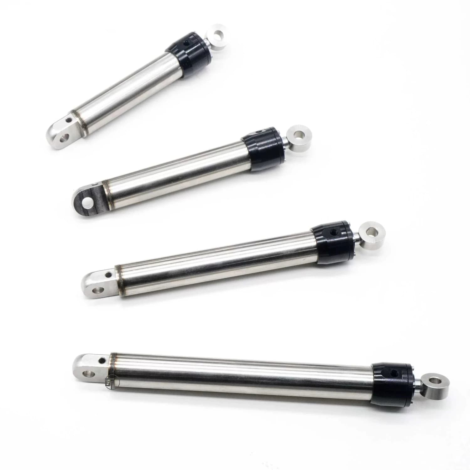 RC Excavator Hydraulic Cylinder 1/14 Metal Hydraulic Cylinder Upgrade Kit for Excavators Loaders Bulldozers Model Toys Parts