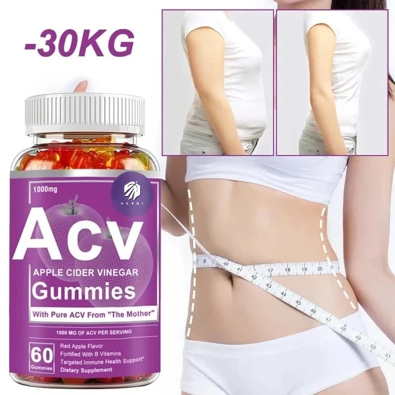 Apple sigido vinegar gumella - Fat burning appetite suppression Healthy weight loss, cleanliness, vitamin supplement