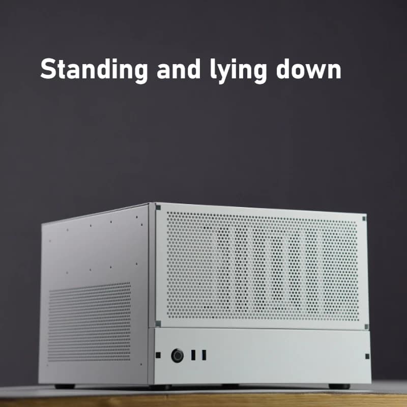 2026 Hot Sale Chassis NAS a 8 Bay ATX Nero Synology Flying Bull, Case per Hard Drive, Alimentatore ATX, Dissipatore Mid-Tower