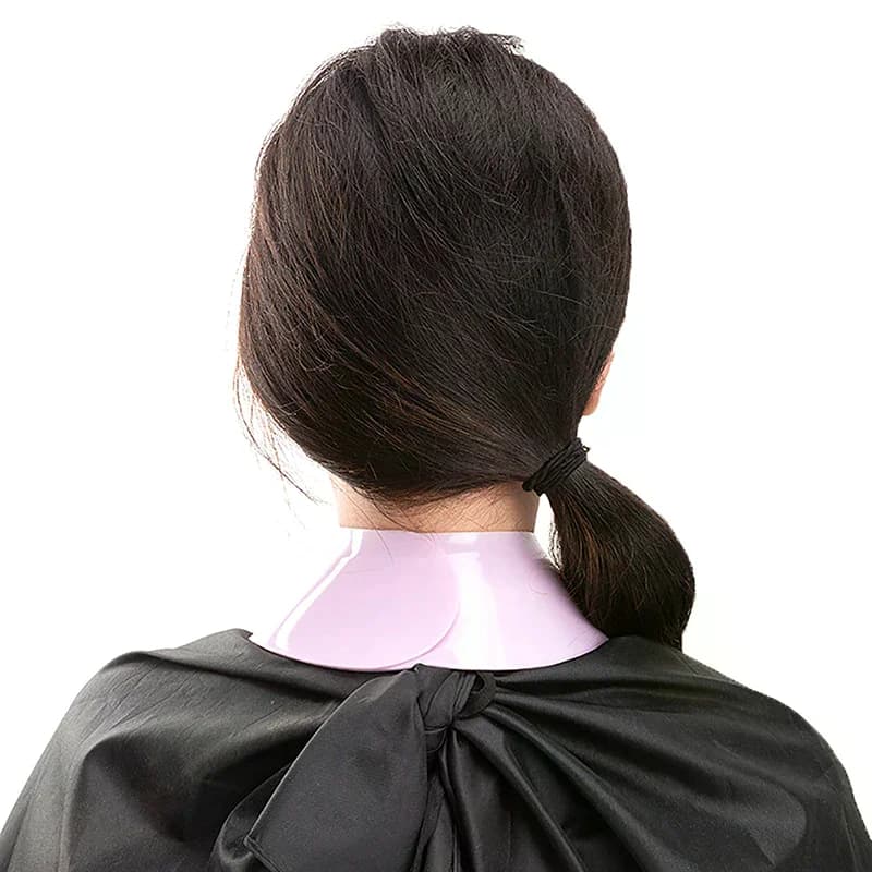 Hair styling tool Heat insulation Anti-scald Professional Silicone Neck Protector Scarf Haircut Wrap Salon Collar