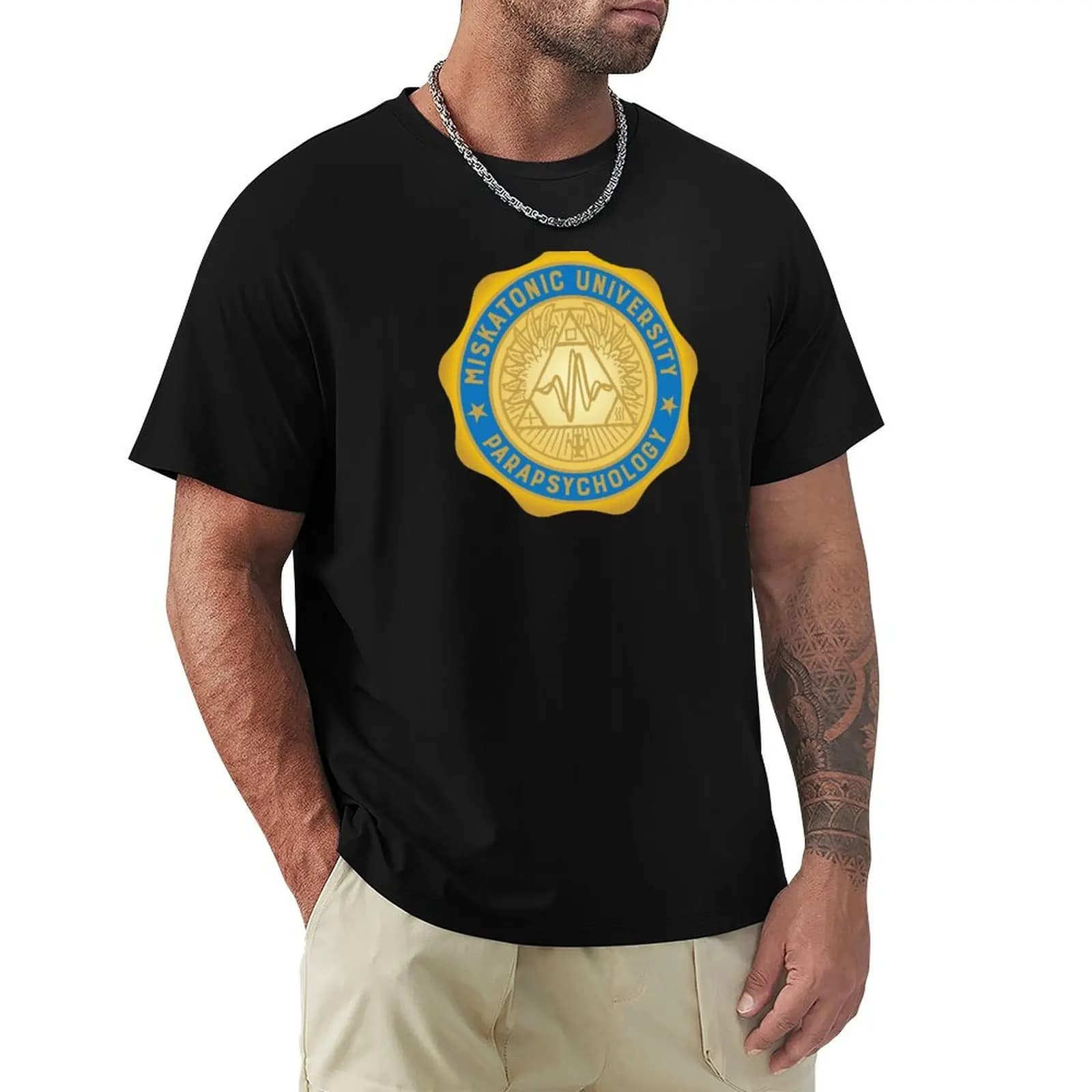 T-shirt a maniche corte del festival Miskatonic University Parapsychology
