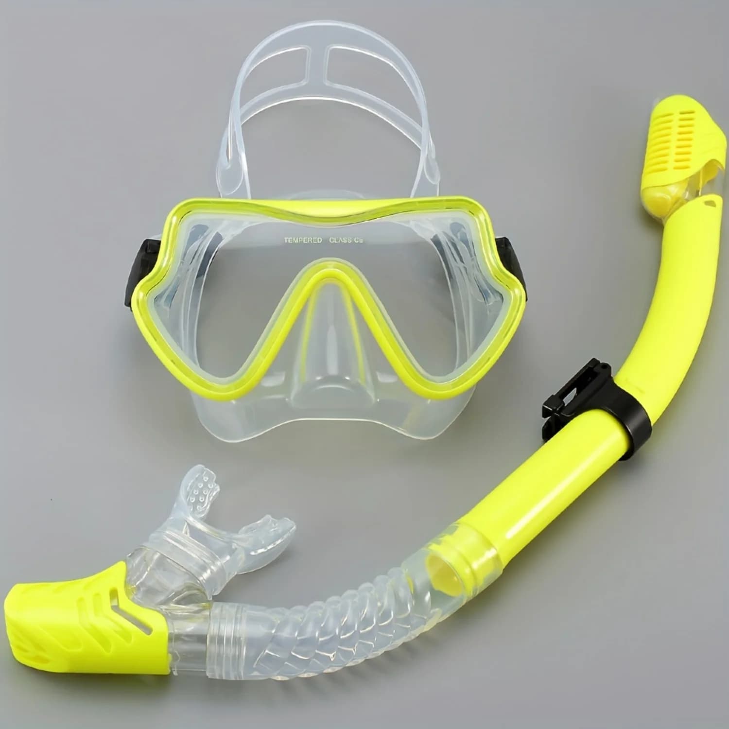 Professional Snorkeling Snorkeling Masks Set for Adult Scuba Diving - Large Frame Glasses for Pool Equipment