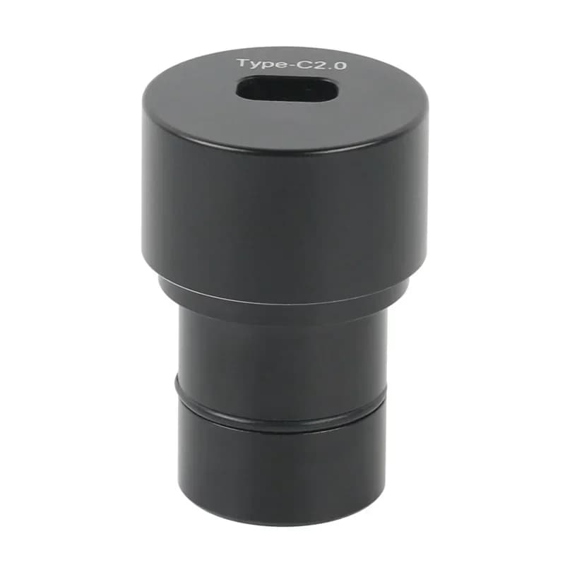 Fotocamera per microscopio USB 2.0, oculare elettronico digitale, ad alta risoluzione senza driver, con anello adattatore da 30 mm 30,5 mm FLASH VENDITA