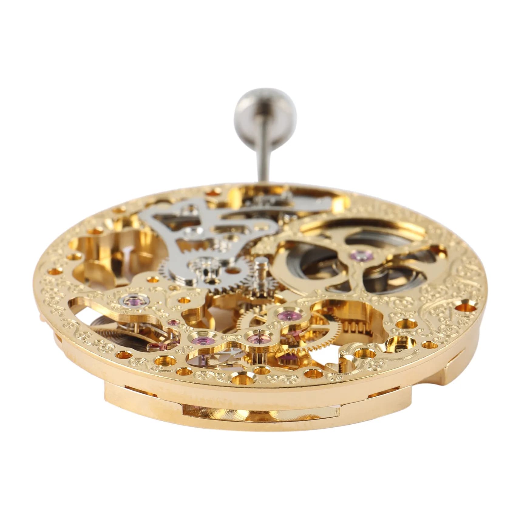 Nuovo utente ~ 17 gioielli in oro asiatico scheletro completo per orologio da uomo 6497 movimento a carica manuale movimento scheletrato da uomo