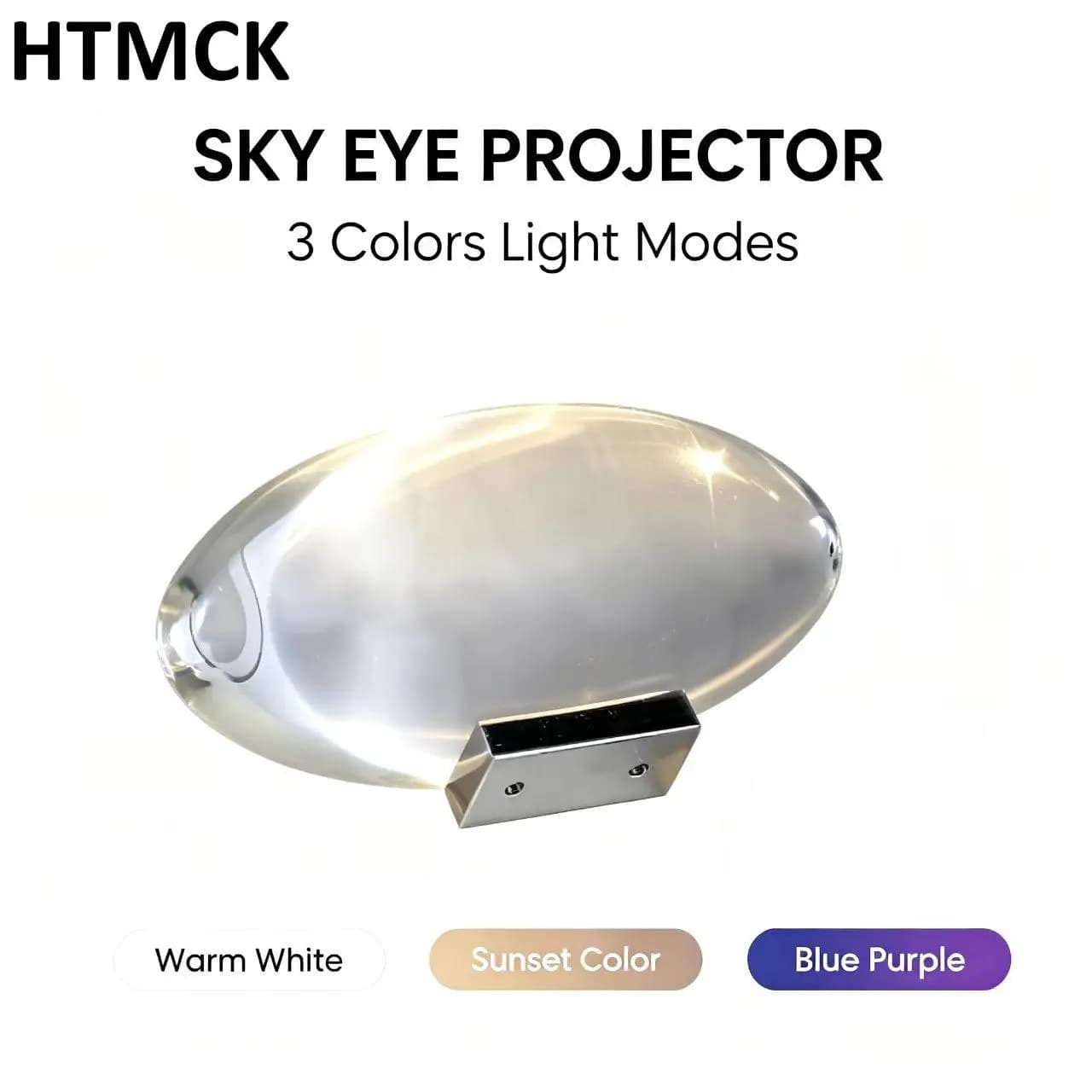 Lampada da tavolo Led Crystal Eye Of The Sky Lampade da comodino di design italiano per soggiorno Arredamento camera da letto Proiettore notturno leggero Regalo