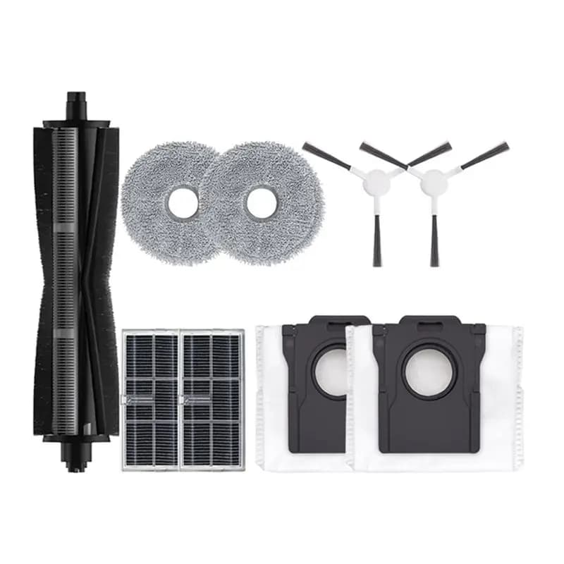 Kit di accessori ecologici per robot aspirapolvere Dreame Master One / Master Pro / X30 / X30 Pro: spazzola laterale, filtro, panno per la pulizia della polvere
