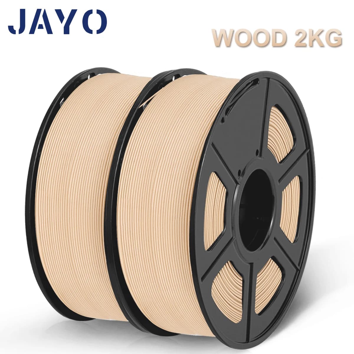 JAYO Wooden Filament 2KG 3D Printer Close Filament Wood Effect For All Plastic For 3D Printing Materials Fast Shipping