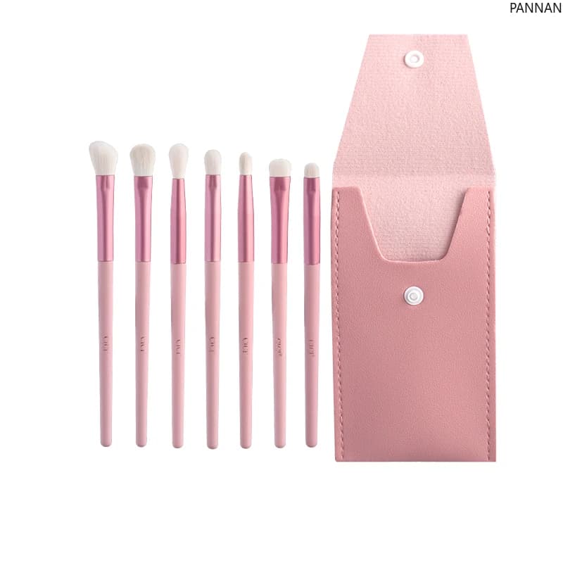 Shade brush, eyeliner, wool imitation, super soft, affordable, 7 piece free brush bag