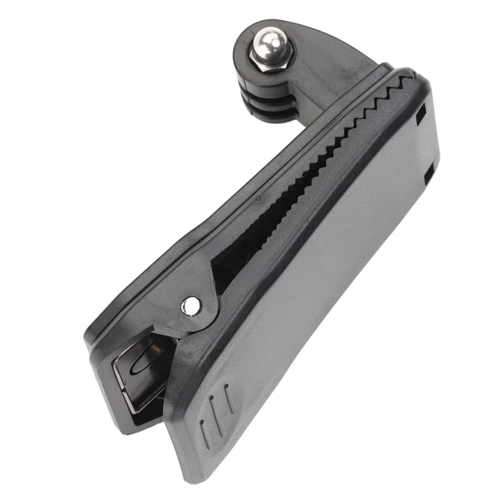 100 Pezzi Clip per Fotocamera d'Azione Regolabile a 360 Gradi per GoPro Hero 8 7 6 5 4, Supporto per Zaino per Session 3+ 3 SJCAM SJ4000