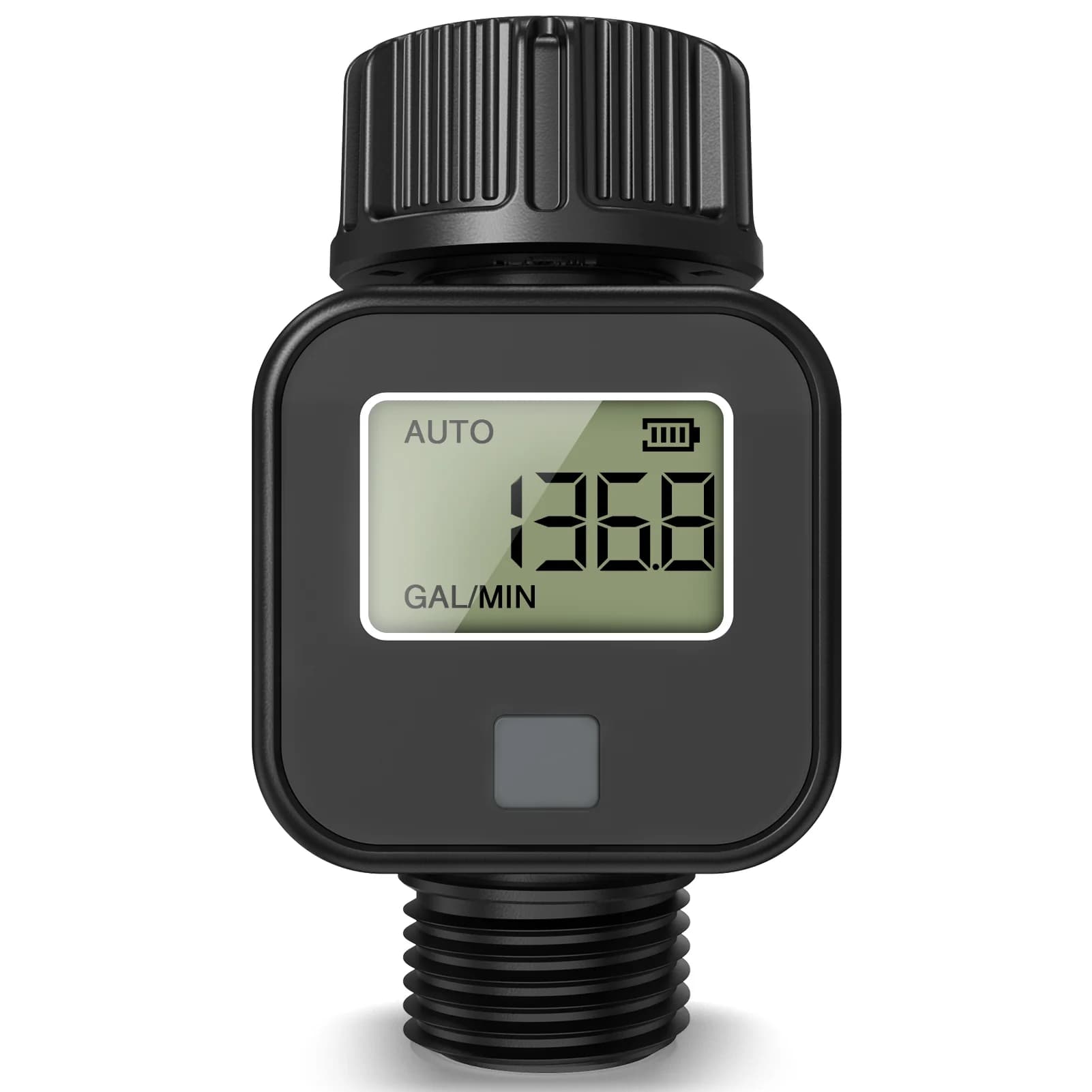 Misuratore di portata d'acqua digitale ad alta precisione IP6X Misura il consumo d'acqua e la portata per il tubo di irrigazione per l'irrigazione del giardino esterno