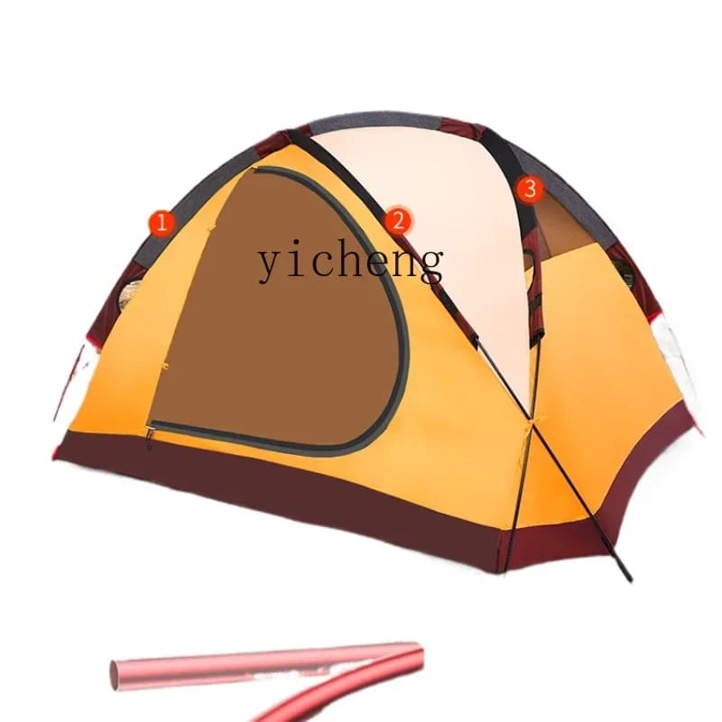 tenda da campeggio esterna da notte invernale addensata da campeggio esterna a prova di pioggia attrezzatura professionale a prova di freddo decorazioni per la casa
