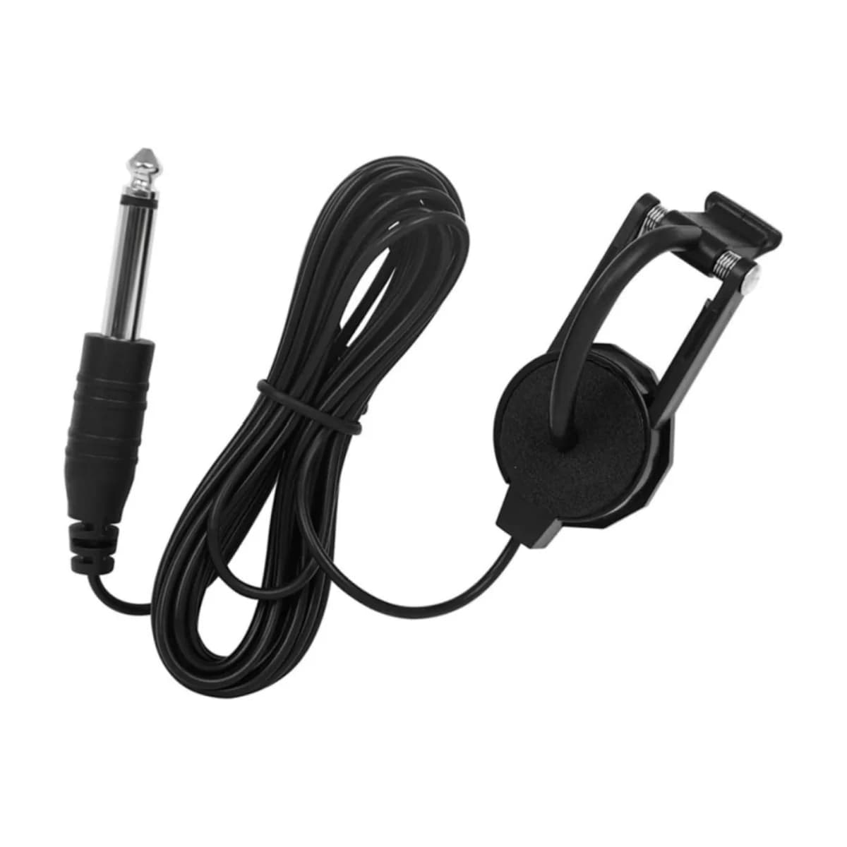 Pickup jack audio con clip: compatibile con chitarra acustica, bandolino, boutique, violino, banjo, ukulele e lute