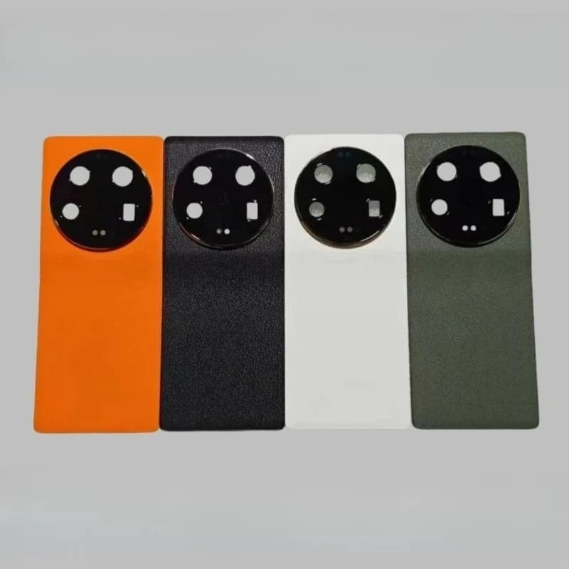 A++ Leather‑Textured Battery Door Back Cover Replacement for Xiaomi 13 Ultra, With Adhesive Tape & Camera Glass Lens 13Ultra