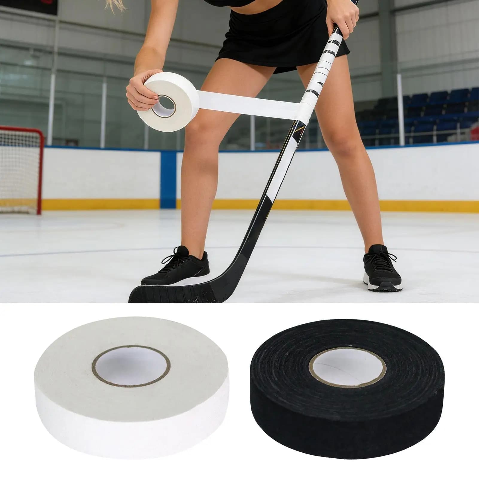 Anti-slip tape for Hockey 25m X 2.5cm Racket, Waterproof, for Tennis, Baseball, Softball, Golf