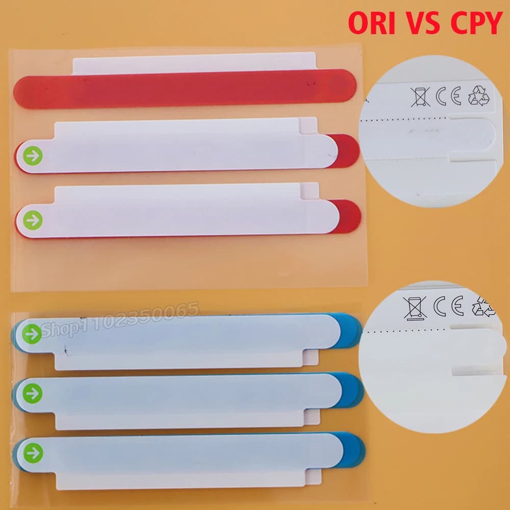 10PCS OEM Pack Tenuta Box Stickers For IP 17 16 Pro Max iPad Air M3 11 13 AirPods Pro 2 Watch S8 S9 Ultra Pack Foreign Wrap Gaskets