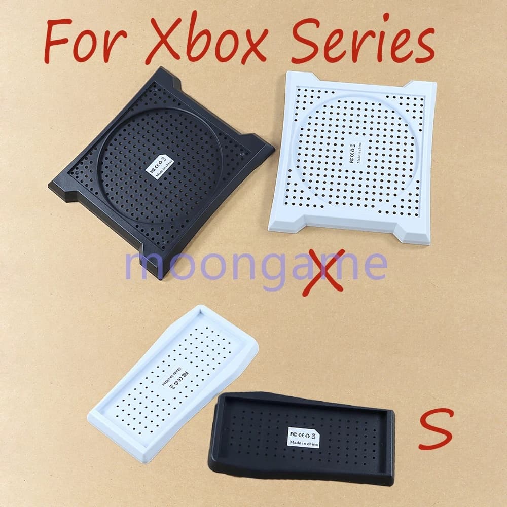 Supporto per supporto verticale con base dock antiscivolo da 1 pezzo nero bianco per accessori per console di gioco Xbox Series SX