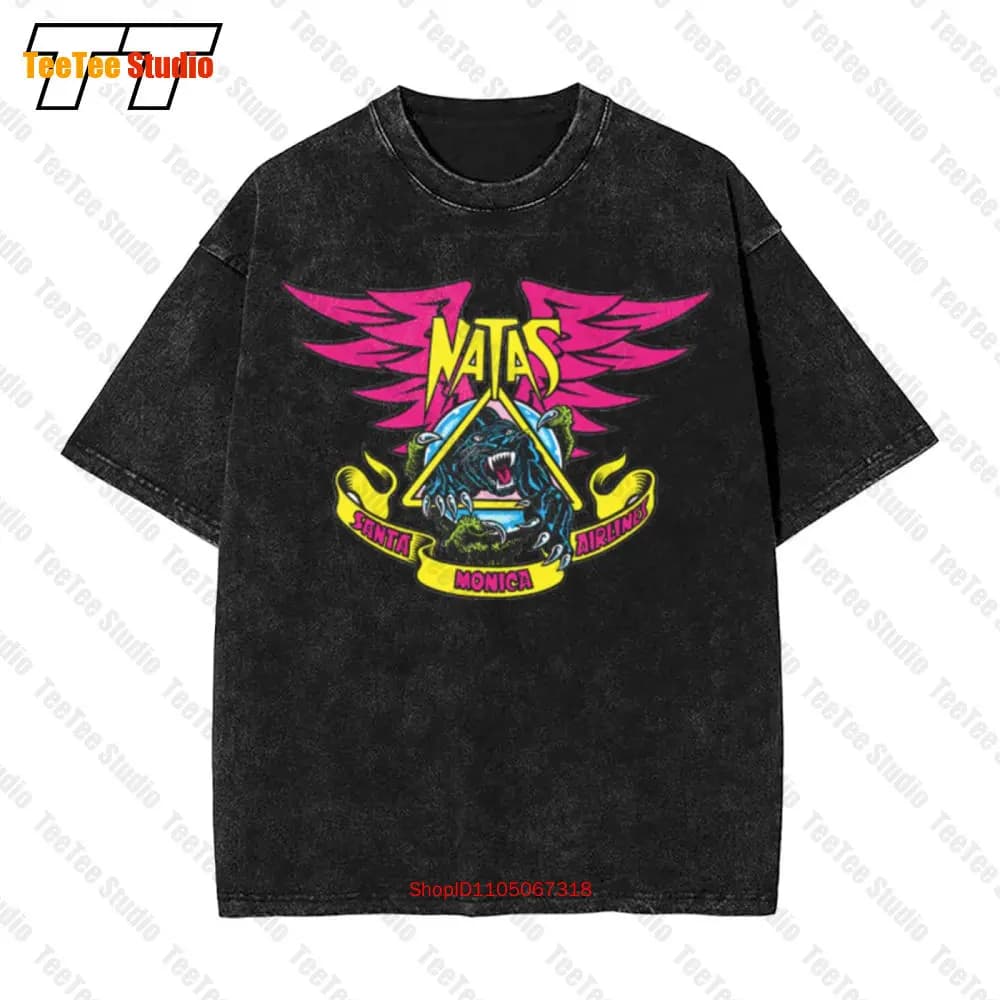 Maglietta da skate Sma Natas Kaupas Kitten T-shirt oversize vintage HXG7