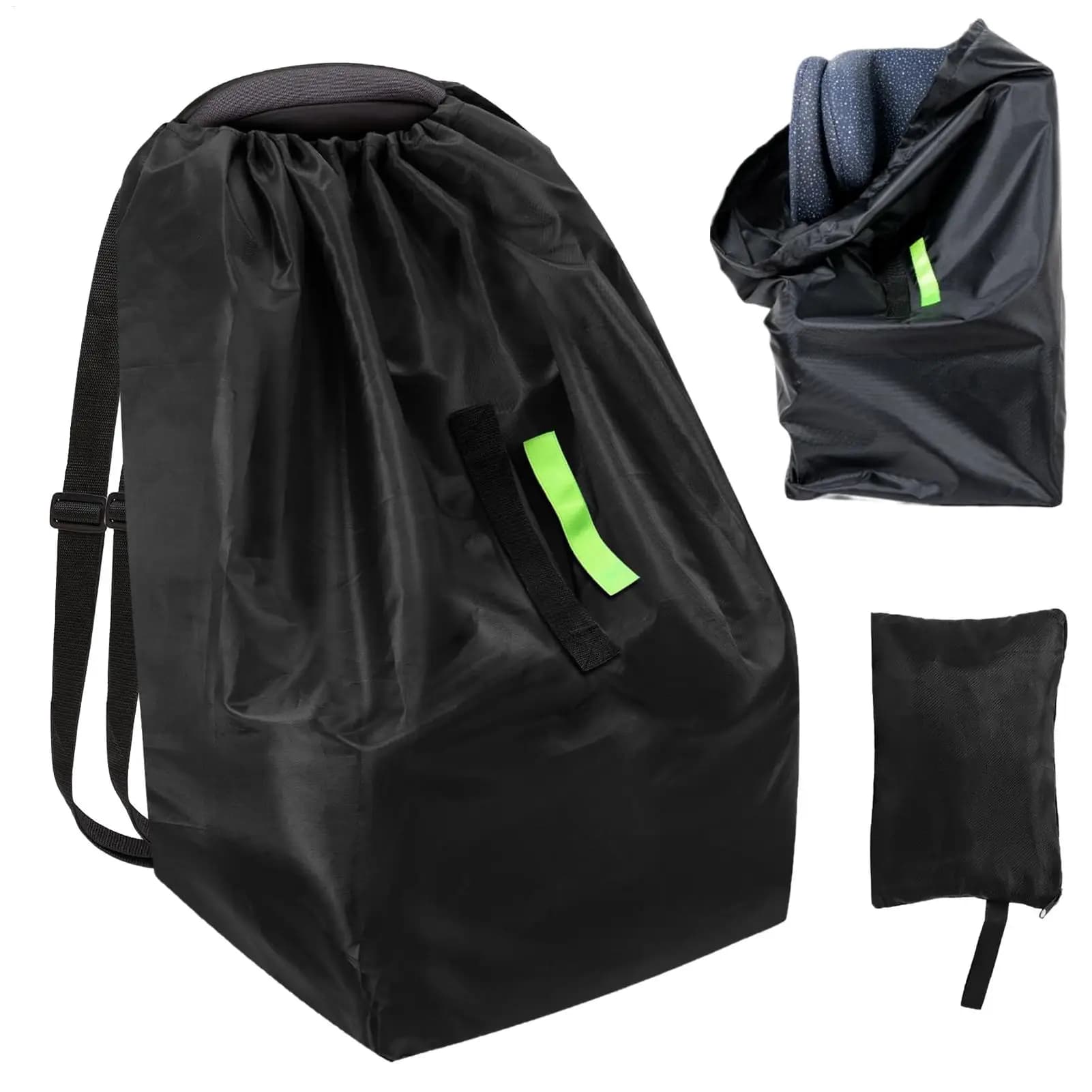 Oxford cloth Large Car Seat Bag For Airplane Travel Baby Stroller Dust Cover Infant Carrier Storage Bag With Shoulder Strap
