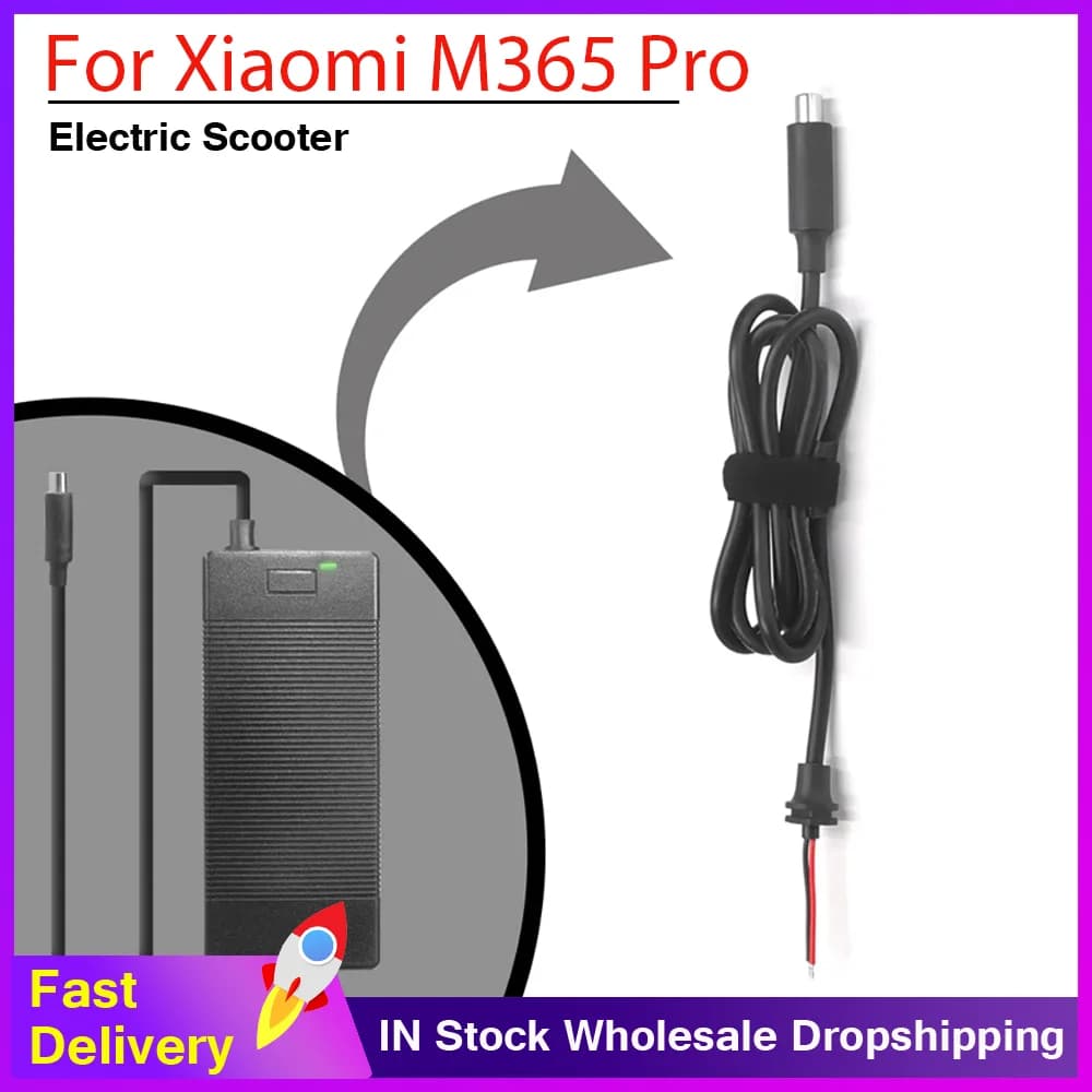 Cavo di ricarica 5/10/20 pezzi 42V 2A per monopattino elettrico, linea di uscita per Xiaomi M365 Pro/Pro2, adattatore per KickScooter