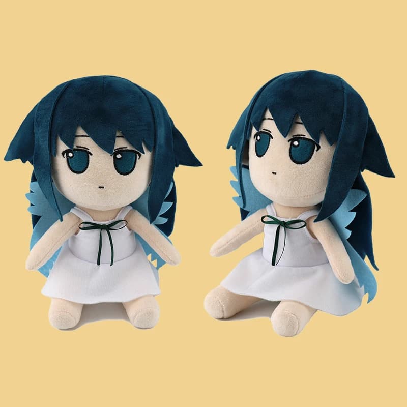 20 cm Il Canzone di Saya Fumo Peluche Bambola di Pezza Cosplay Saya Adorabile Figurina Morbida Regalo per I Bambini Ragazza Ventole Compleanno Natale