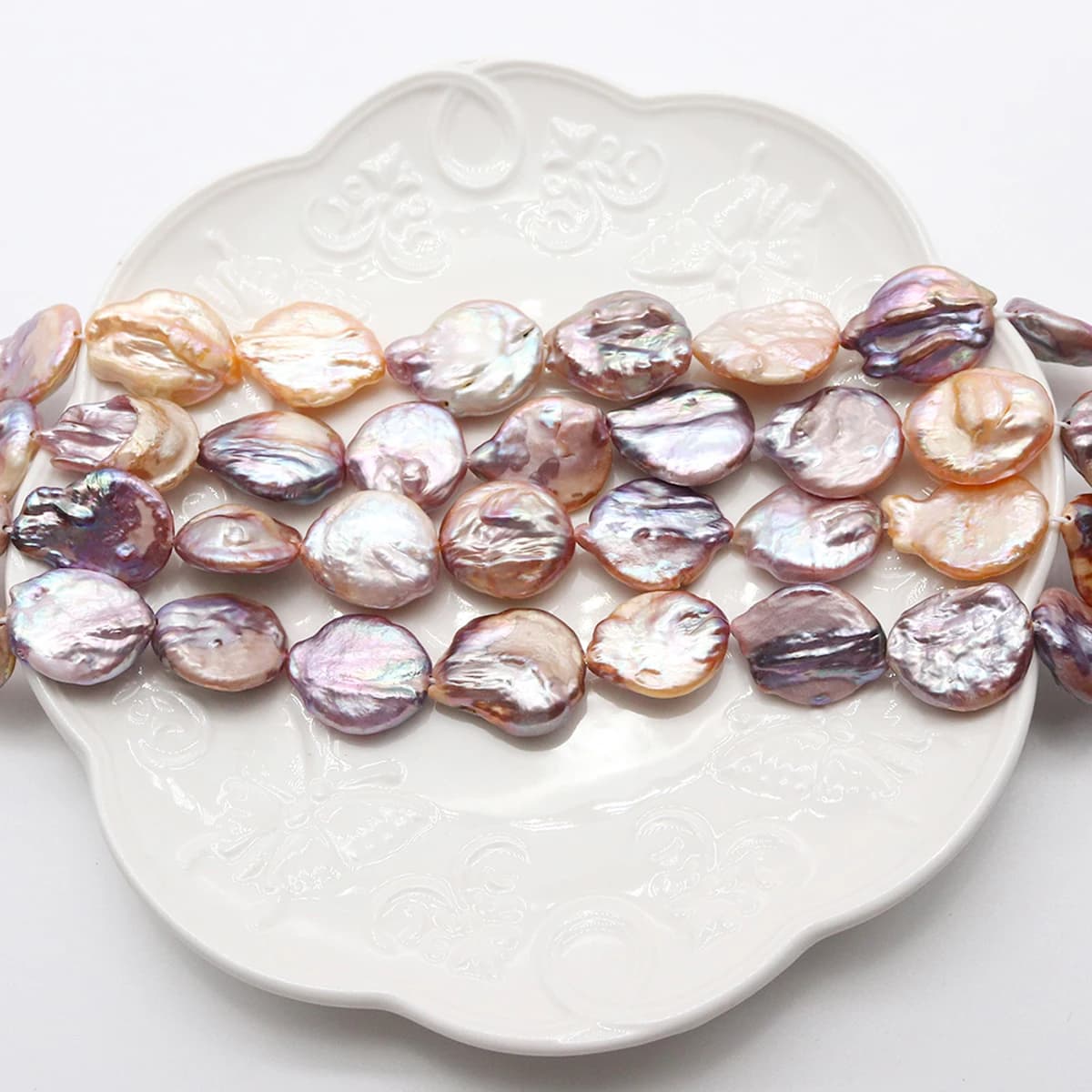 Perle a Goccia Irregolare, Perle Barocche Naturali per Creazione Gioielli Fai da Te, Collane, Bracciali, Orecchini, Accessori, Regali