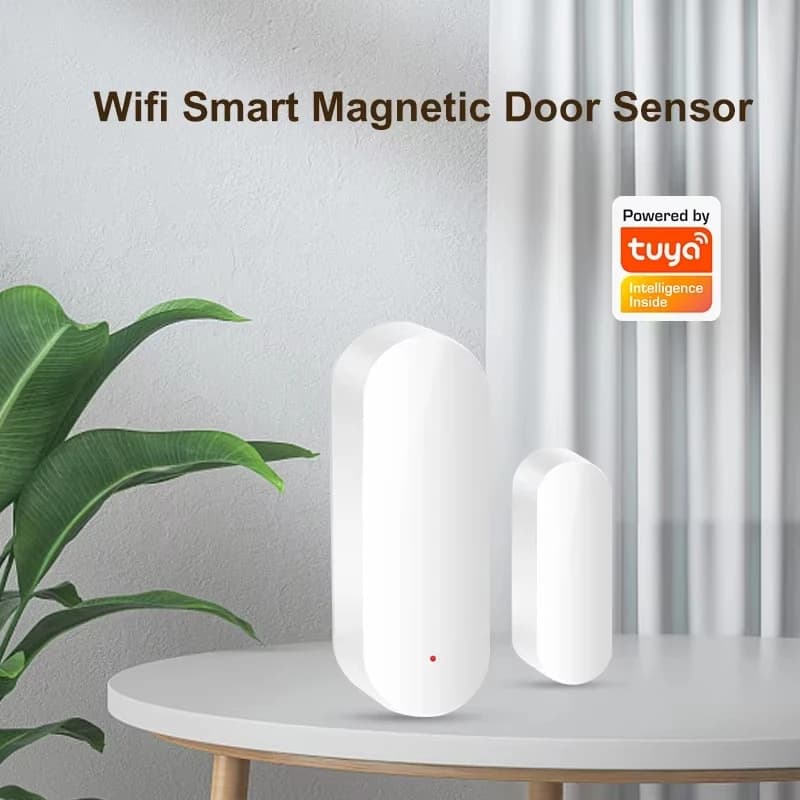 Xiaomi Smart WiFi Sensore porta Smart Home Rilevatore di apertura e chiusura Notifica di controllo SmartlifeApp Compatibile con Alexa Google Home