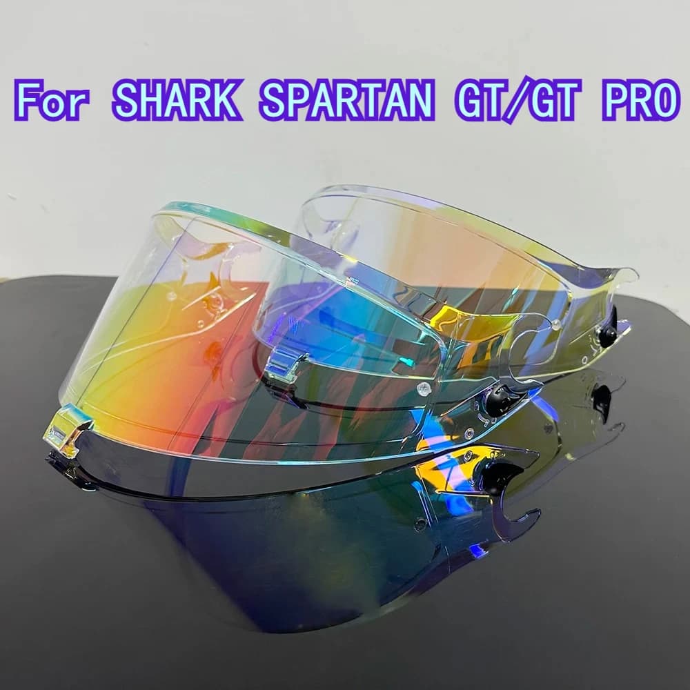 Visiera per Casco Moto Compatibile con SHARK SPARTAN GT/GT PRO/SPARTAN RS, Lente Sostitutiva per Casco, Accessori