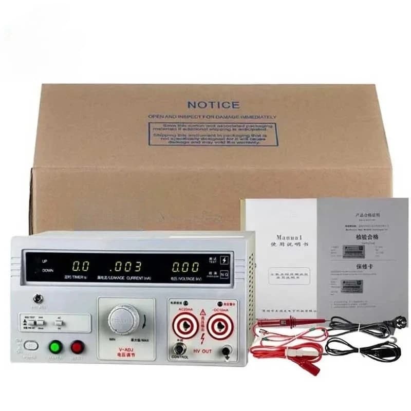 Digital 5kV AC/DC Pressure Resistance Test Instrument RK2672AM