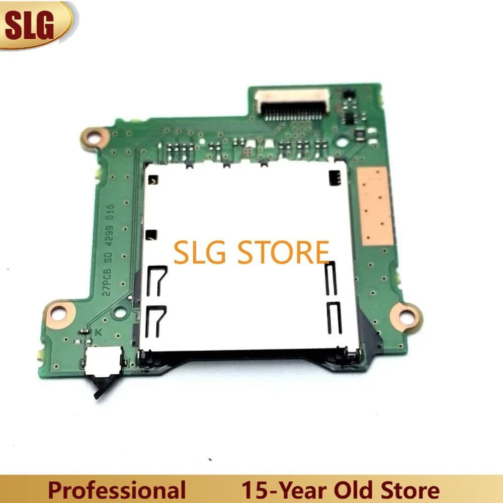 Nuovo originale per Canon EOS 1200D 1300D 1500D Rebel T5 Kiss X70 Lettore di schede di memoria SD Slot Board PCB Parte di riparazione