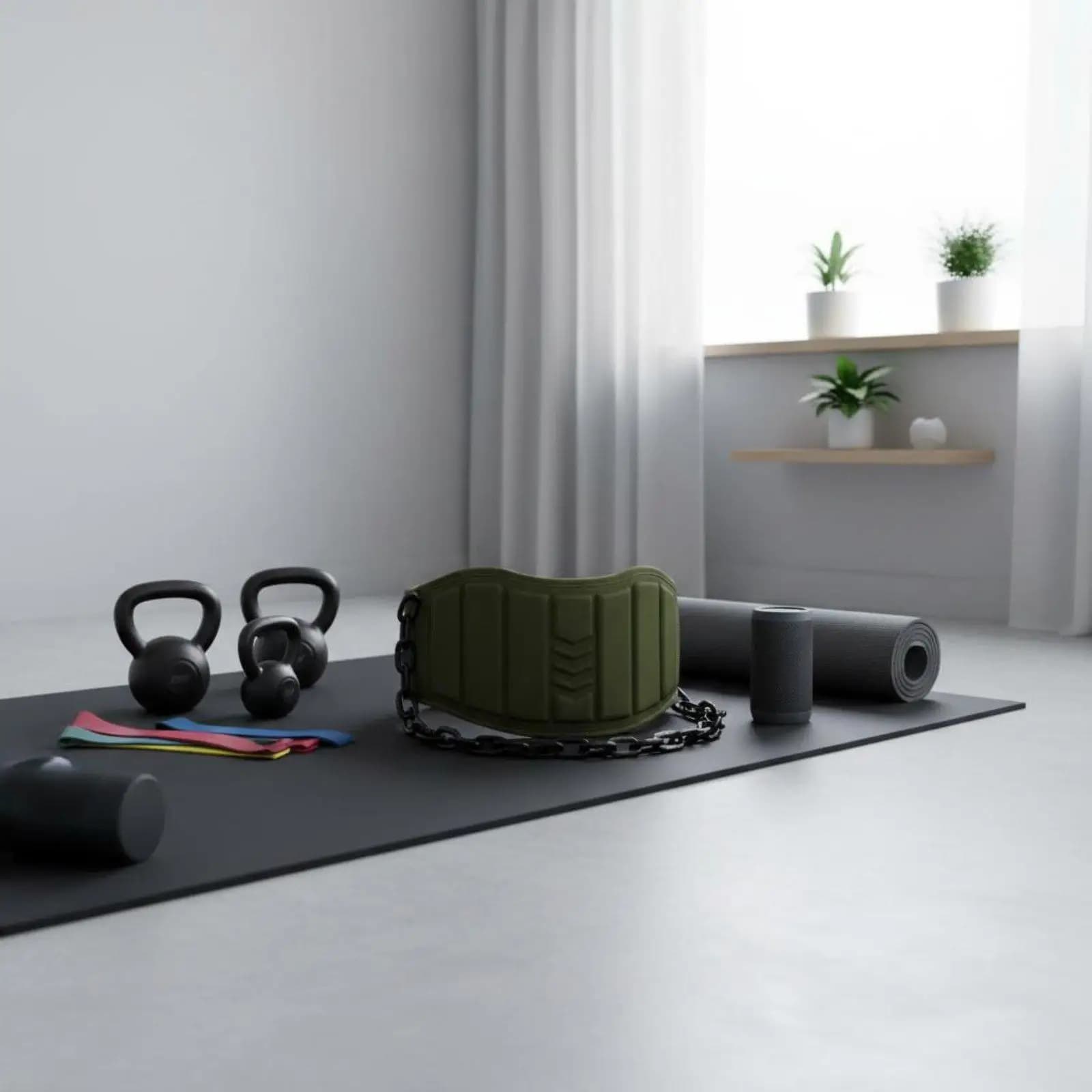 Training Weight Belt Versatile Resistance Belt Fitness Gym Strap for Tricep Dips and Strength Development