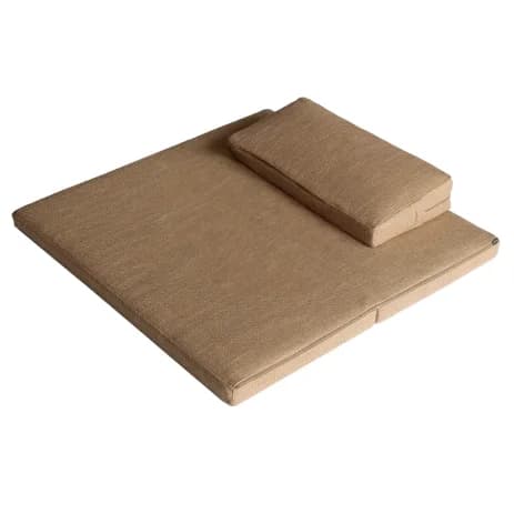 Mindful Meditation Cushion Yellow Linen Core Breathable Modern Simplicity Deformable Dismantlable Floor Sofa Window Mat