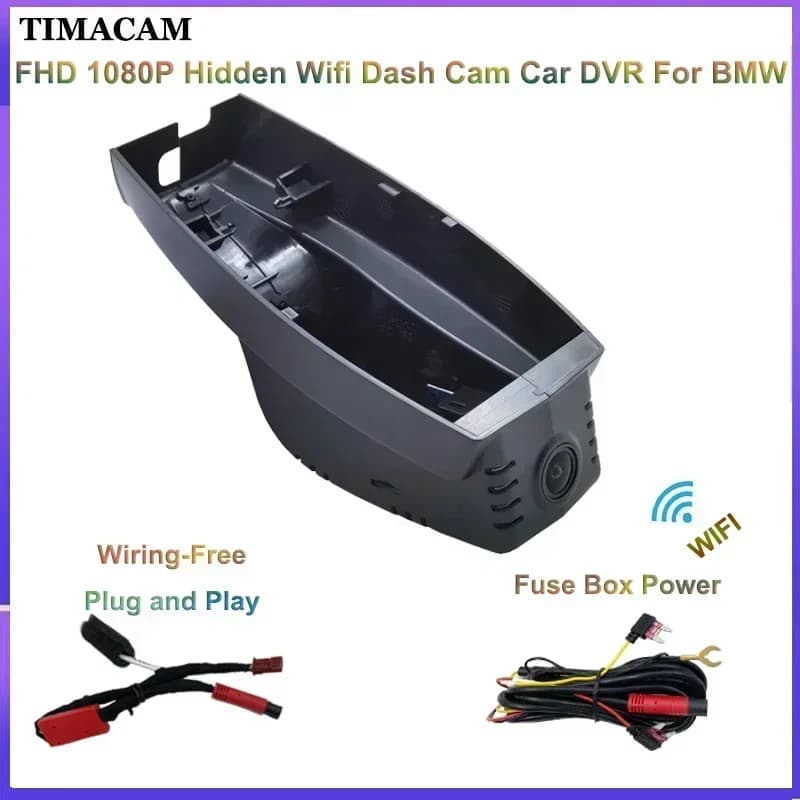 TIMACAM 1K 1080P Wifi Dashcam Per BMW E90 E91 E92 E93 E81 E82 E87 E88 E60 E61 E65 E66 X1 E84 X3 E83 X5 E70 E53 X6 E71 E72 Z4